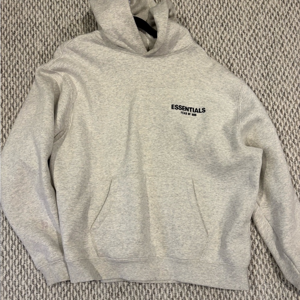 Essentials Light Gray Hoodie